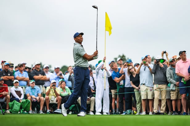 Masters 2023: Tiger Woods backs the golf ball rollback, breaks out ...