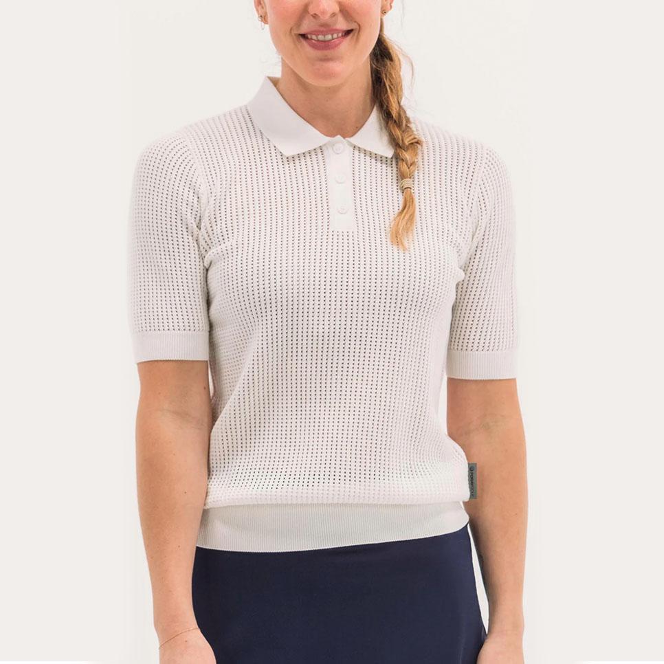 Foray Women'sTextured Knit Polo