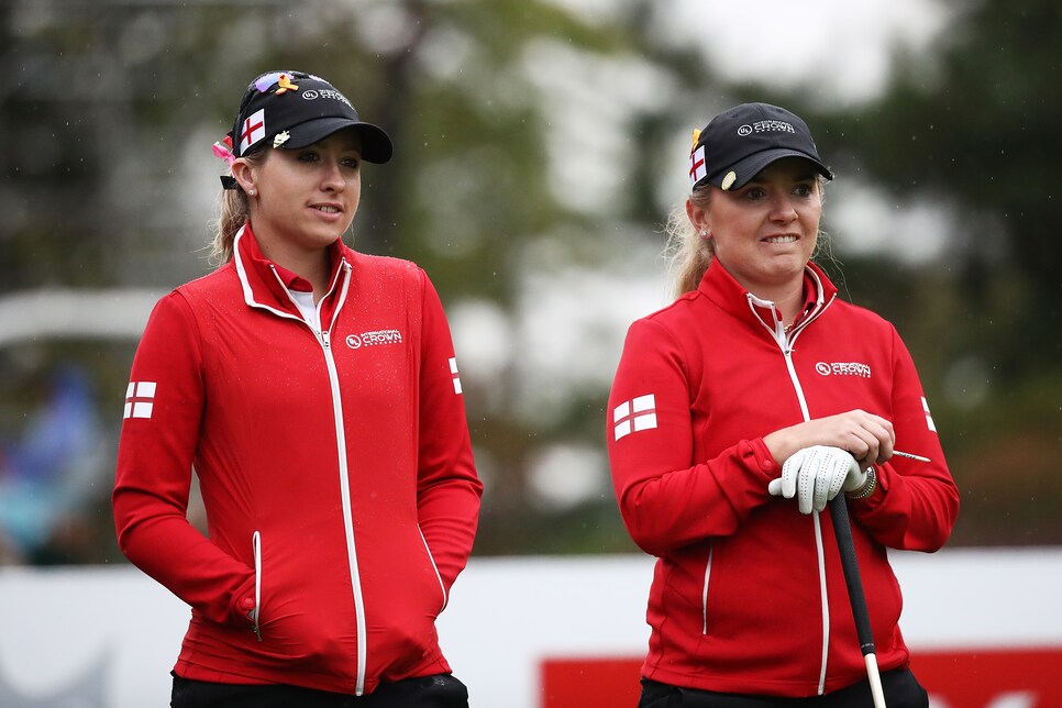 Remaining English members fuming that Georgia Hall and Charley Hull ...