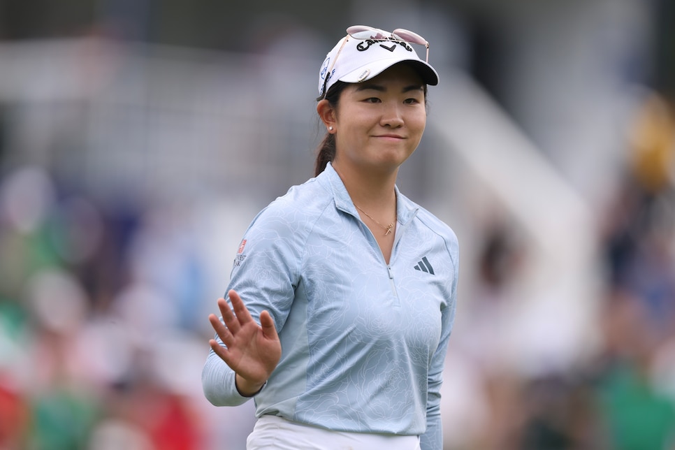 Rose Zhang content with contending at Women’s PGA, eager to start ...