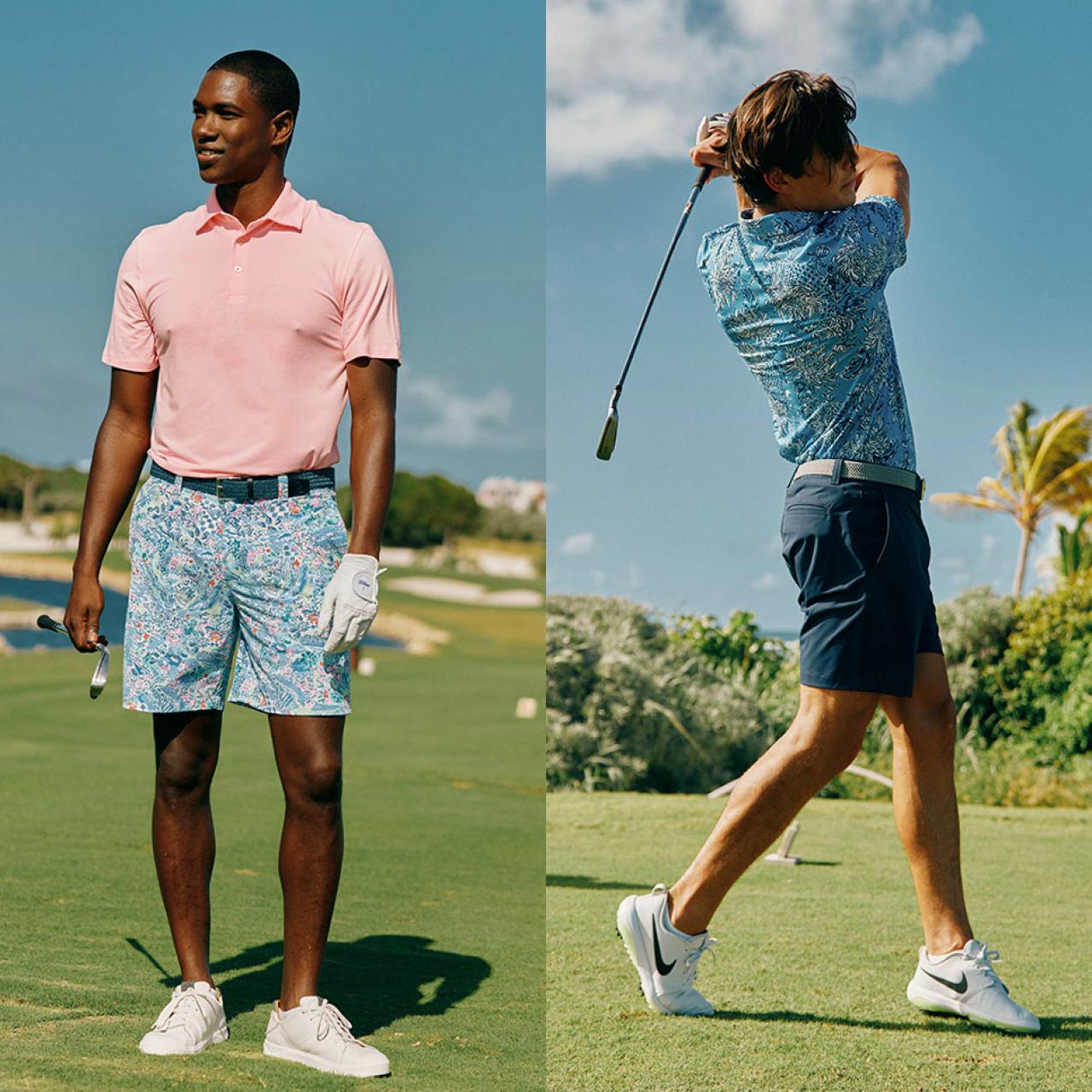 A look at Lilly Pulitzer's collaborative men's golf collection