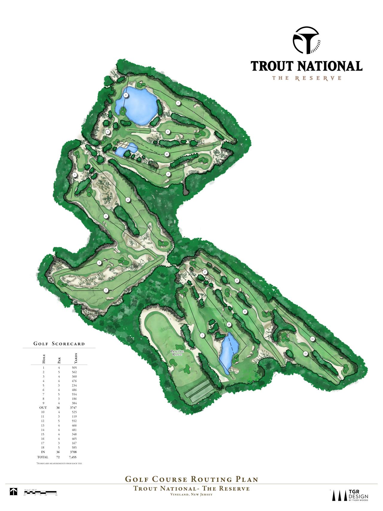 Tiger Woods and Mike Trout just revealed more details about their new golf  course, Trout National, Courses