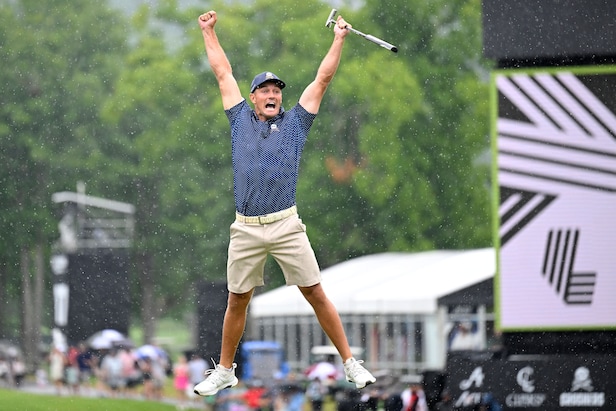 Drama fuels Bryson DeChambeau’s winning 58 at LIV Golf Greenbrier ...