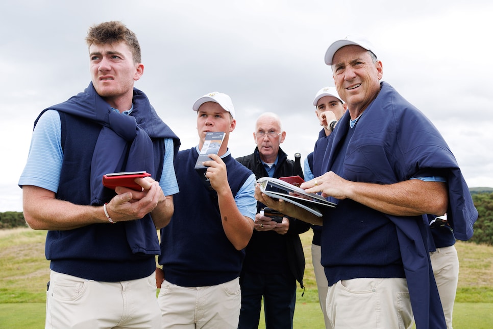 For Old Course advice, the U.S. Walker Cup team is relying on secrets