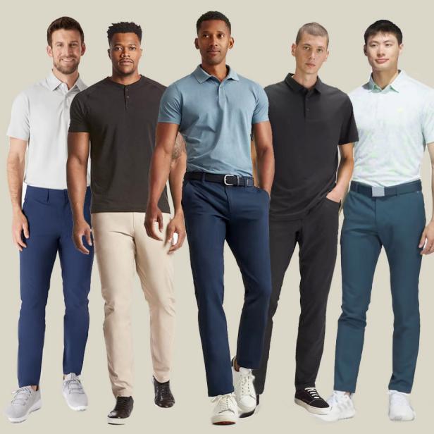 VRST Men's 5 Pocket Slim Tech Golf Pants, Golf Equipment: Clubs, Balls,  Bags