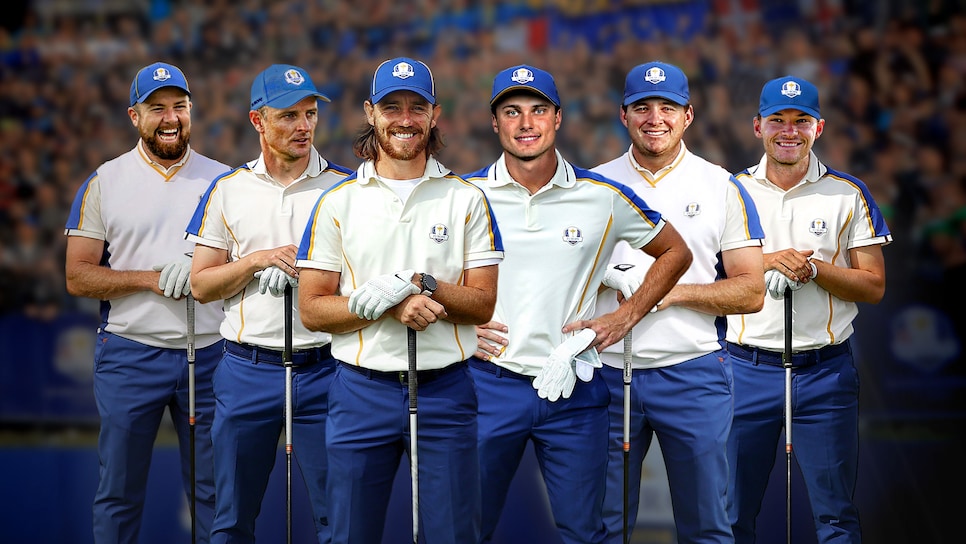 2025 European Ryder Cup Team Players