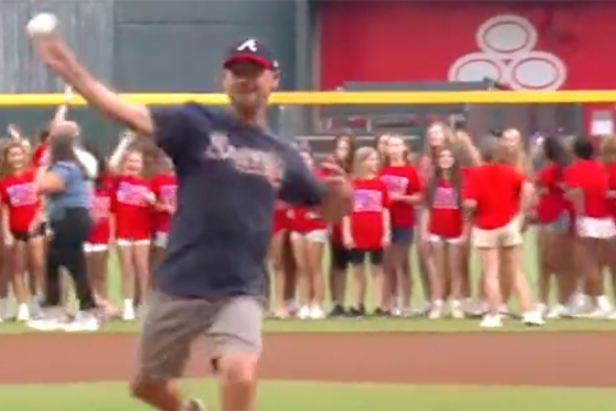 Brian Harman throws best first pitch in golf history at Atlanta Braves game, continues scorching hot streak