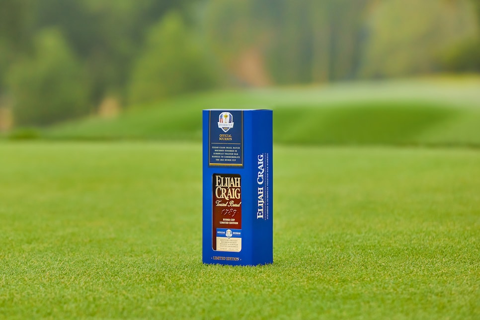 Elijah Craig release limitededition Ryder Cup bourbon so you can toast