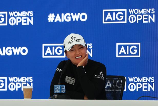 Jin Young Ko had an all-time response when asked about her expectations ...
