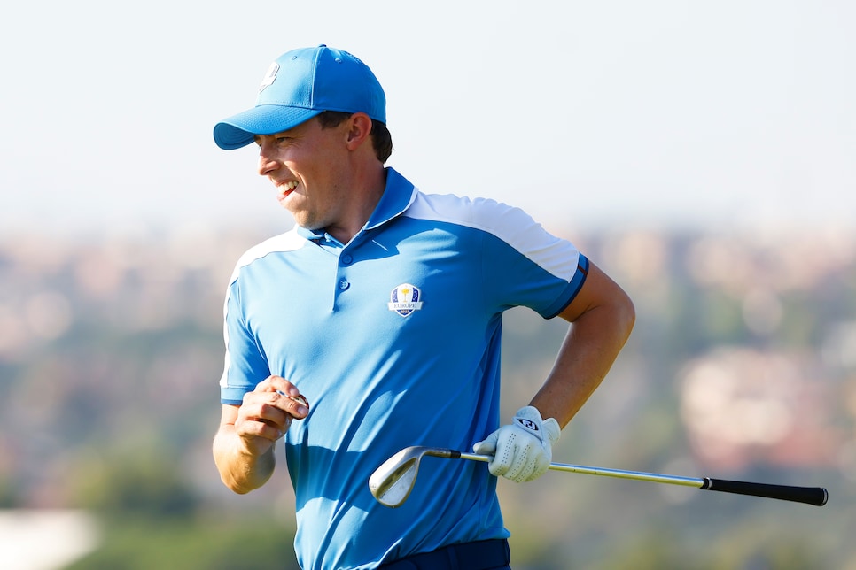 2022 Italian Open: Rory McIlroy leads, Matthew Fitzpatrick in second