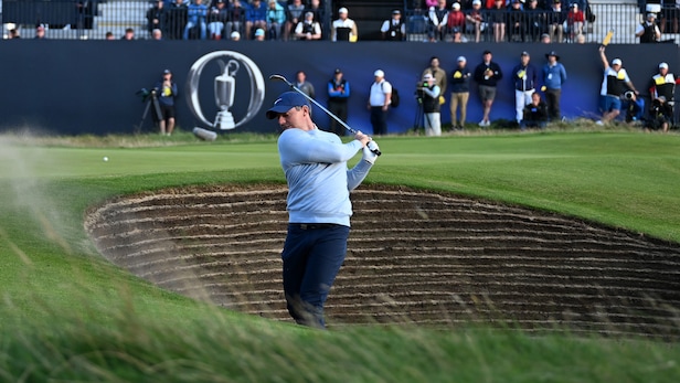 British Open 2023: Rory McIlroy's Incredible Bunker Save At 18th Leaves ...