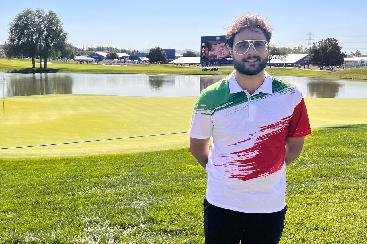 MOLINARI, Edoardo during 80°DS Automobiles Italian Open Golf Match, Marco  Simone GC, 5 May 2023 (Photo by AllShotLive/Sipa USA) Credit: Sipa  USA/Alamy Live News Stock Photo - Alamy