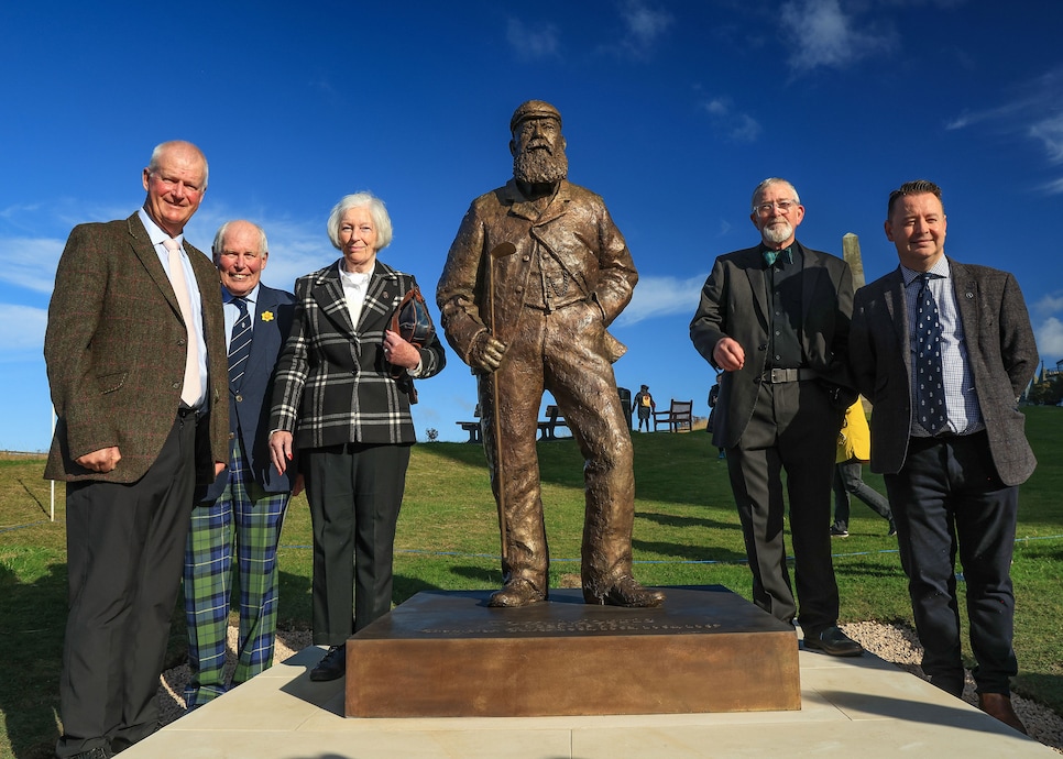 Old Tom Morris statue becomes newest must-see landmark in St. Andrews ...