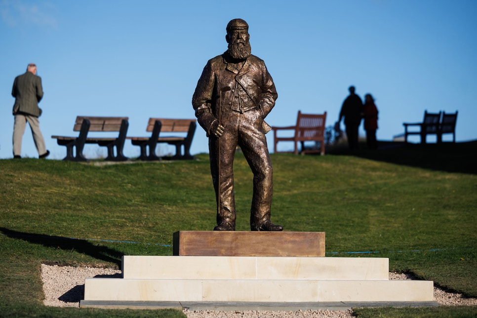 Old Tom Morris statue becomes newest must-see landmark in St Andrews ...