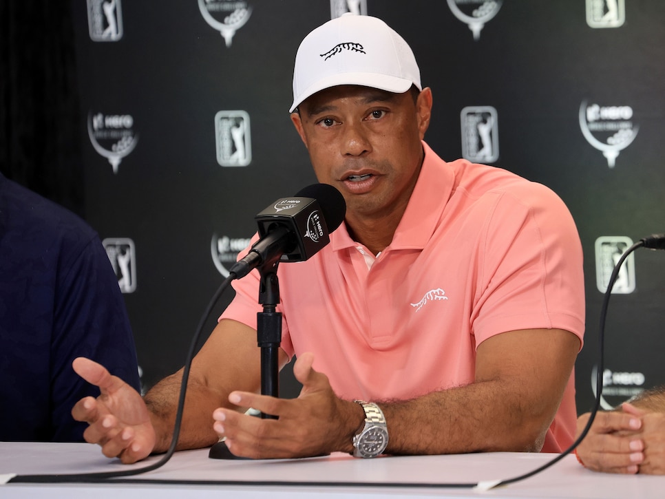 Tiger Woods is surprised how long negotiations are taking for a PGA