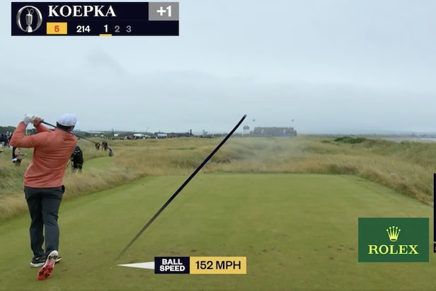 British Open 2024: This Brooks Koepka near-ace stinger is the nastiest shot you’ll see all week