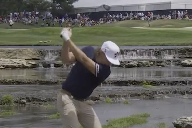 pga-championship-2024:-watch-cam-smith-make-an-incredible-barefoot-par-save-from-the-middle-of-a-stream