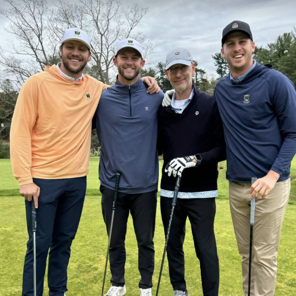 Josh Allen and Jared Goff enjoy star-studded golf outing at Pine Valley during the NFL Draft – Australian Golf Digest