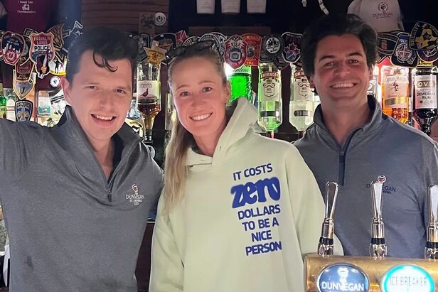 Nelly Korda made a pit stop at the Dunvegan Pub following Sunday’s St. Andrews collapse