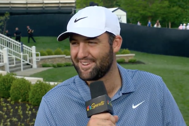 pga-championship-2024:-scottie-scheffler-reveals-what-he-told-his-newborn-son-before-leaving-for-valhalla