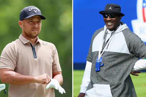 Xander Schauffele admits Michael Jordan recently beat him in a golf match … straight up!?