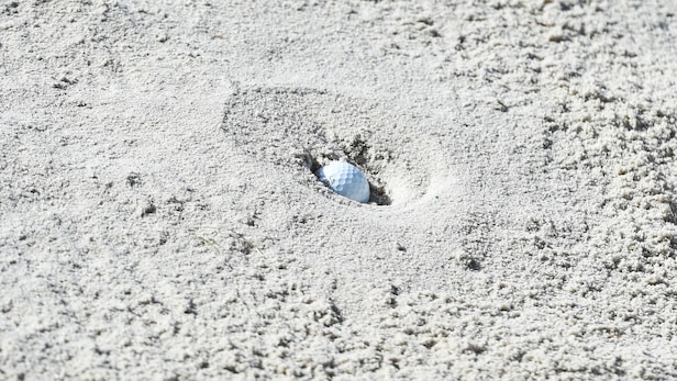 Rules of Golf Review: My ball plugged in the sand. Can I take an unplayable and drop outside the bunker?