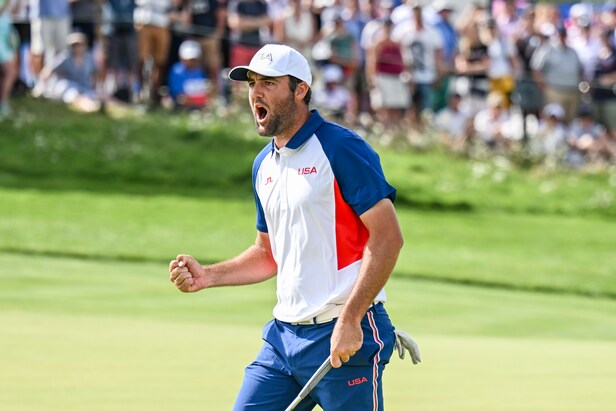 Scottie Scheffler’s back-nine 29 to earn a gold medal instantly puts him on a list of American Olympic legends