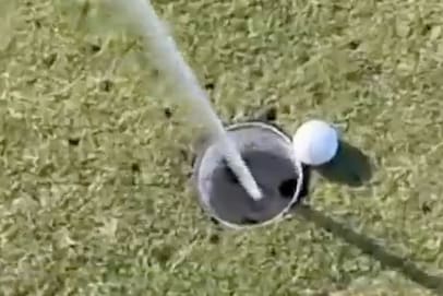 ●HOLE IN ONE & GOODFELLAZ Amazing Hole-in-One on a Par 4 Golf Course | TikTok