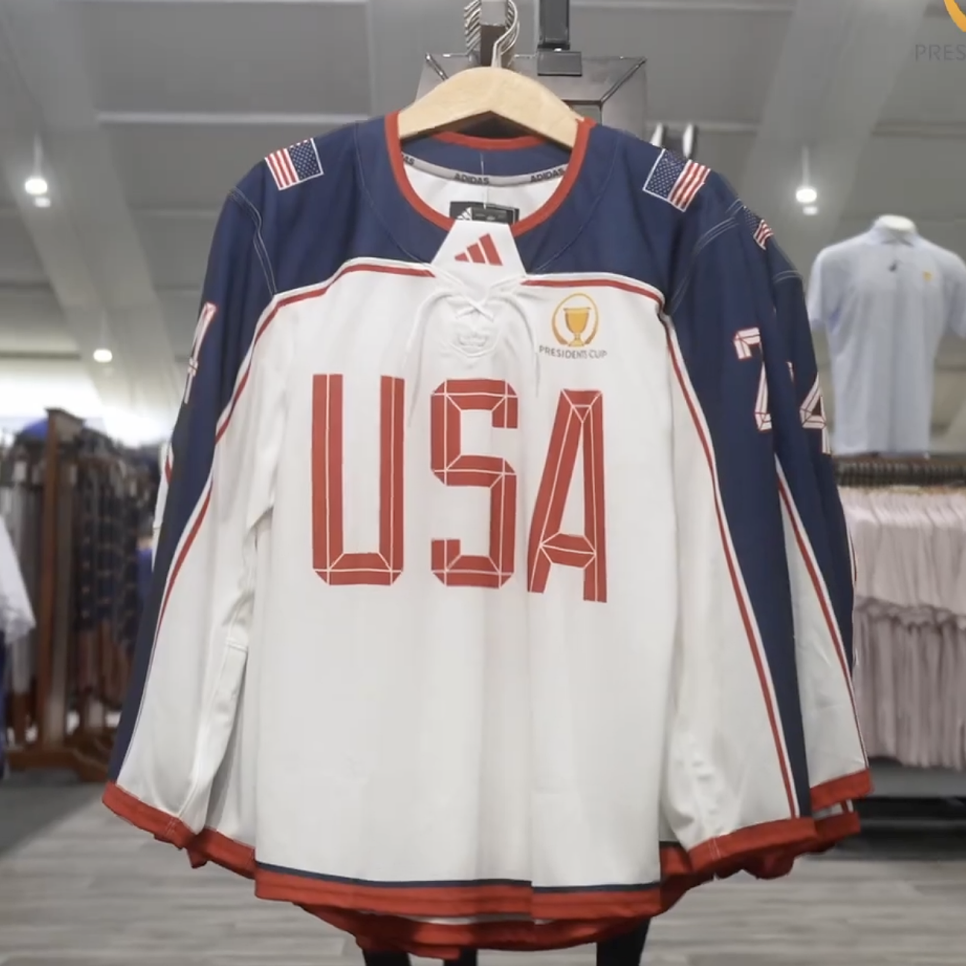 Your first glimpse inside the Presidents Cup merch tent is here and it’s wall-to-wall bangers – Australian Golf Digest