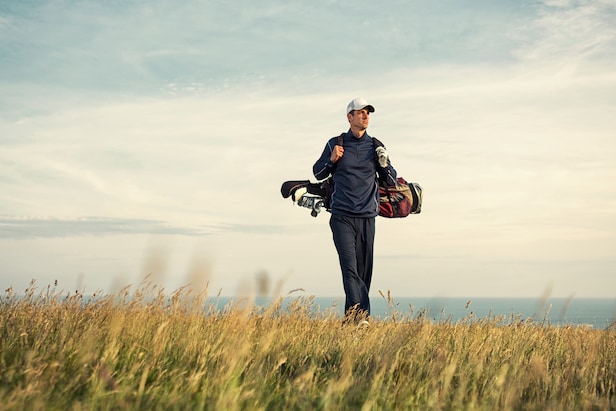 If you can enjoy playing golf alone, you have achieved nirvana