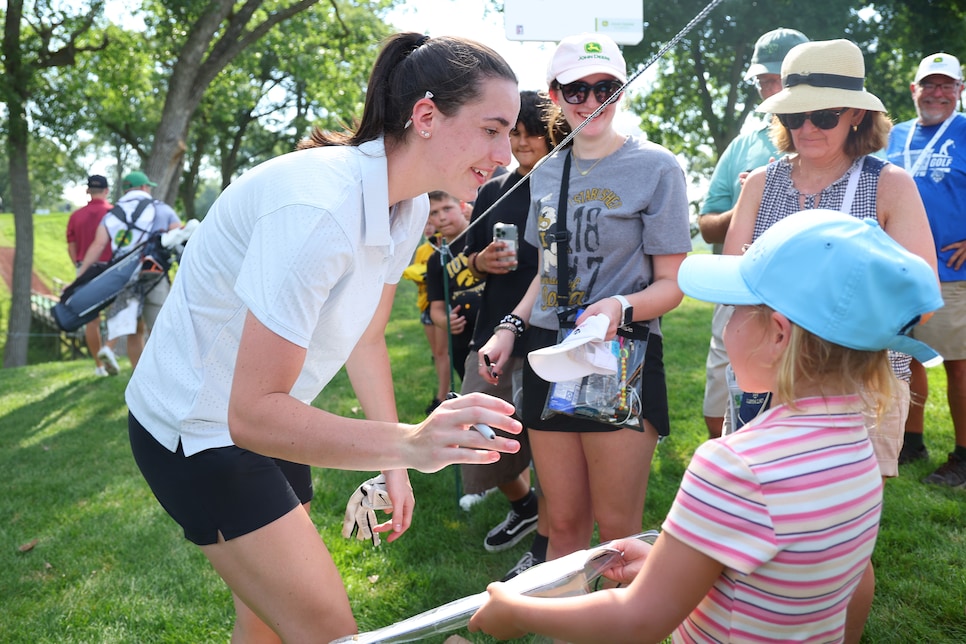 It’s LPGA players who are awestruck by Caitlin Clark playing in their Annika pro-am – Australian Golf Digest