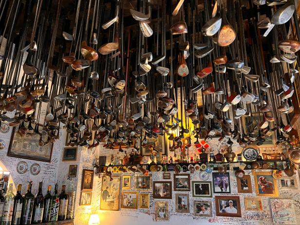 Stunning club collection makes this one of greatest golf bars in the world