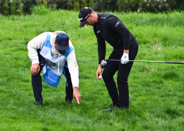 Wyndham Clark's 'burrowing animal' rules break at Pebble Beach played a big part in his record-setting 60