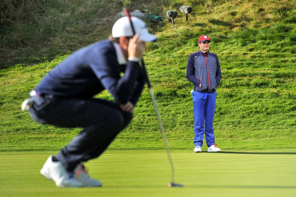 /content/dam/images/golfdigest/fullset/2025/6/keegan-bradley-ryder-cup-player-captain-collage-putting-green.jpg