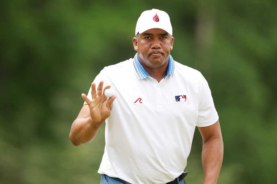 CHARLOTTE, NC - MAY 16: during the second round of the PGA Championship at Quail Hollow Club on Friday, May 16, 2025 in Charlotte, North Carolina. (Photo by Maddie Meyer/PGA of America)