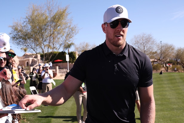 J.J. Watt is facing a tough dilemma ahead of his first-ever round at Augusta National