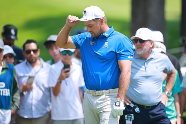 Bryson DeChambeau withdraws from final round of LIV Mexico because of a wrist injury