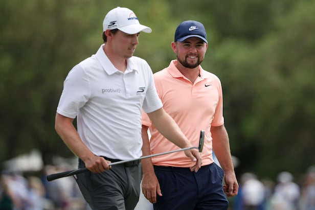 Red-hot Fitzpatrick brothers shoot 57 and can pull of this tour first with a Zurich win