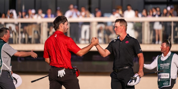 What do some of LIV Golf’s young hopefuls make of the league’s uncertain future? A pair speak up