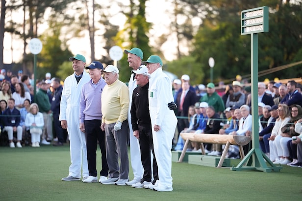 Masters 2026: Nicklaus, Player and Watson hit their ceremonial tee shots, then speak their minds abo
