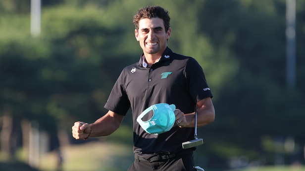 As chaos reigns off the course at LIV Golf, Joaquin Niemann brings normalcy on it with record victor