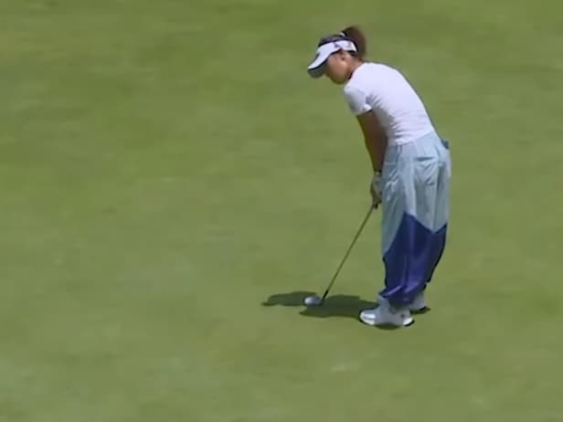 Danielle Kang hit a perfect chip on Riviera’s sixth green (yes, chip on the green!). These are the keys to handling tight lies