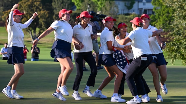 Farah O'Keefe goes 5-0 and the U.S. routes GB&I in singles to reclaim the Curtis Cup