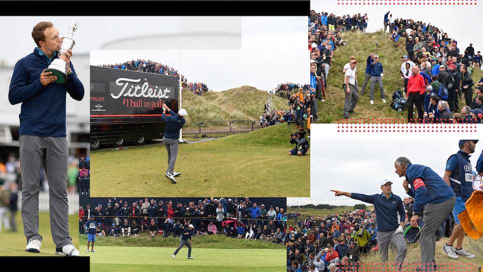 The 10 steps to 'becoming' Jordan Spieth at Royal Birkdale in 2017