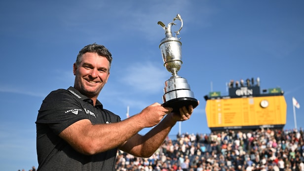 Meat pies, autographs and claret jug fun ... what Ryan Fox has been doing since winning the Open Cha