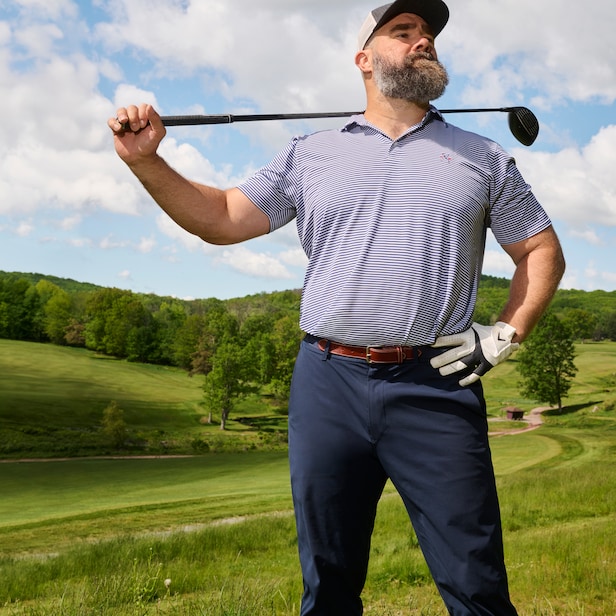 The Passion of Jason Kelce: A retired football star invests time and money into golf his way