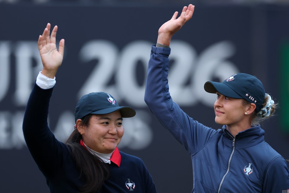 American super duo Corpuz and Korda make history in opening Solheim Cup session