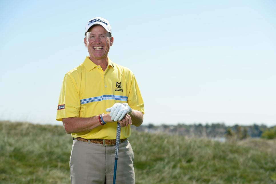 Instruction with Michael Breed at Trump Golf Links at Ferry Point on September 19, 2019 in the Bronx, NY.