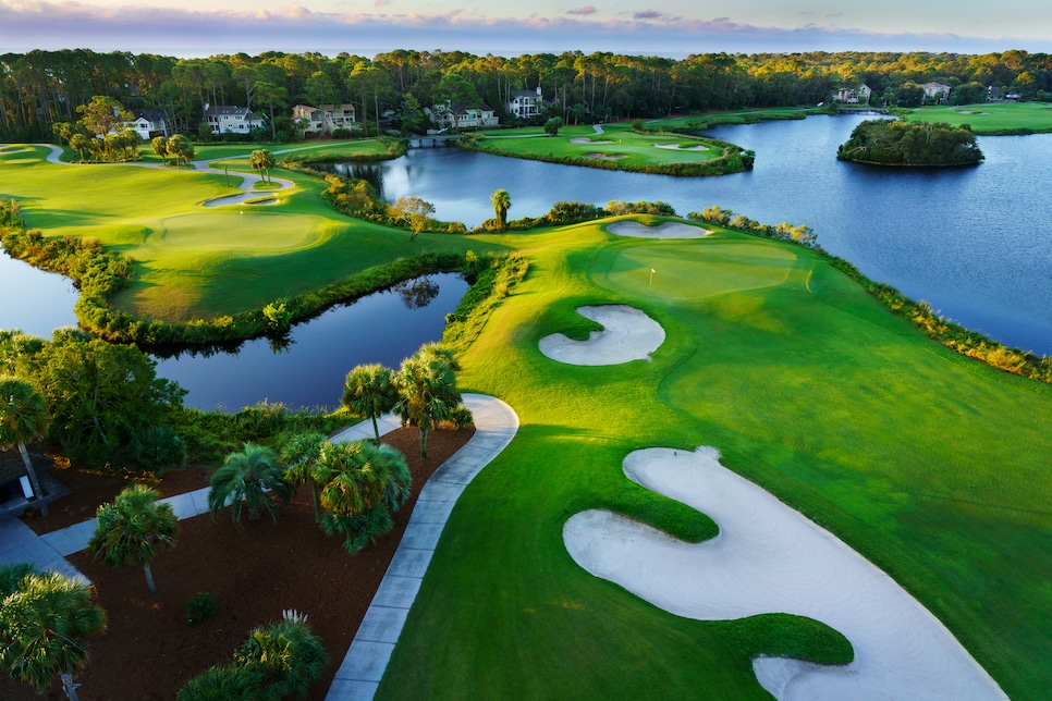 Palmetto Dunes Resort Robert Trent Jones Course Courses