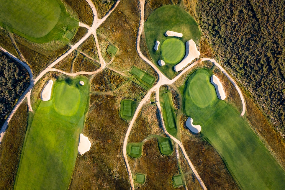 America's Second 100 Greatest Golf Courses, Courses